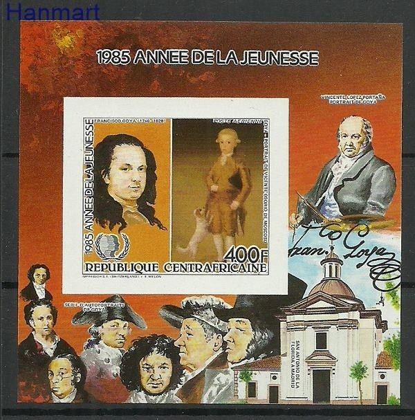 Znaczek Republika Środkowoafrykańska 1985 Czyste **