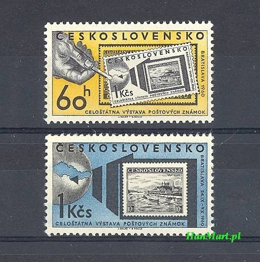 Znaczek Czechosłowacja 1960 Mi 1209-1210 Czyste **