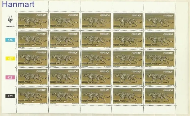 Znaczek Namibia 1980 Mi ark 485 Czyste **