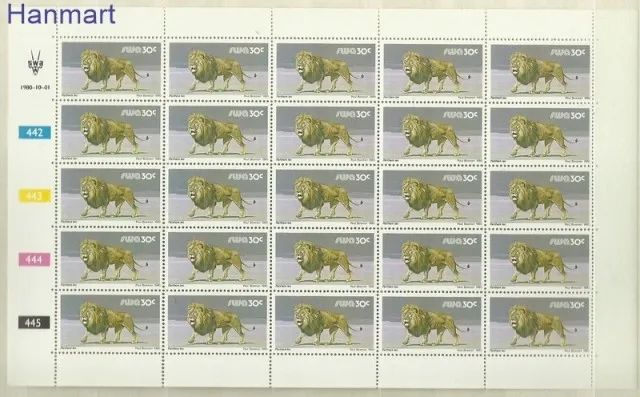 Znaczek Namibia 1980 Mi ark 489 Czyste **