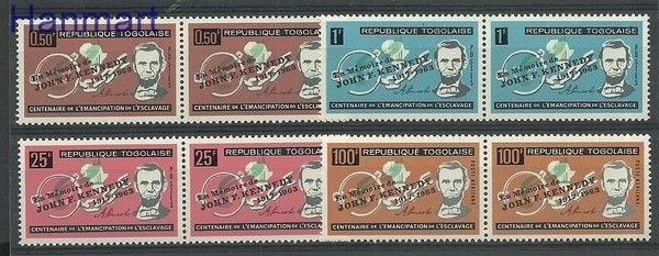 Znaczek Togo 1964 Mi 407-410 Czyste **