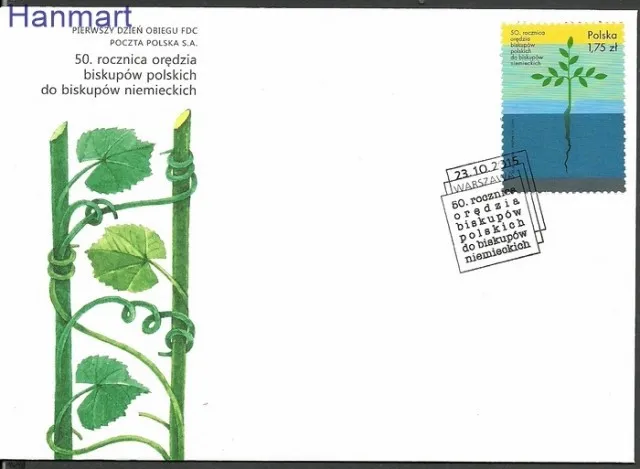 Znaczek Polska 2015 Mi 4794 Fi 4648 FDC