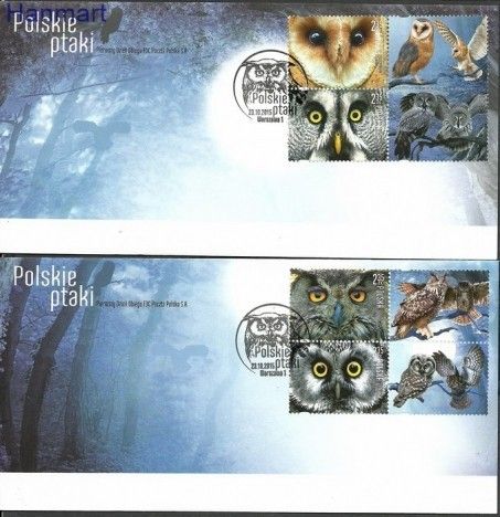 Znaczek Polska 2015 Mi 4795-4798 Fi 4644-4647 FDC