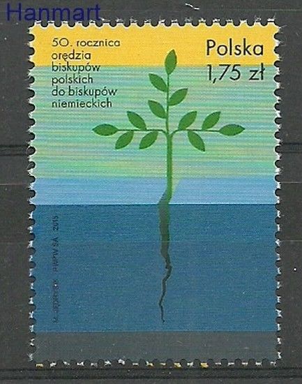 Znaczek Polska 2015 Mi 4794 Fi 4648 Czyste **