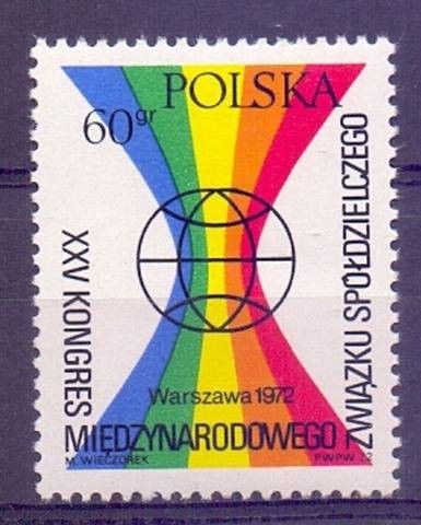 Znaczek Polska 1972 Mi 2173 Fi 2034 Czyste **