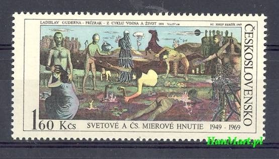 Znaczek Czechosłowacja 1969 Mi 1869 Czyste **
