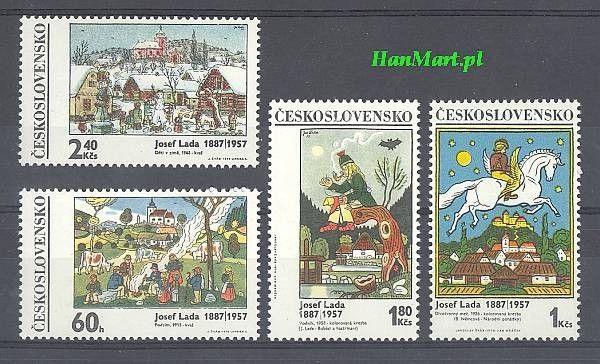 Znaczek Czechosłowacja 1970 Mi 1935-1938 Czyste **