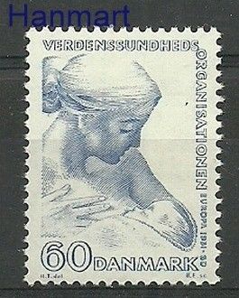 Znaczek Dania 1960 Mi 385 Czyste **