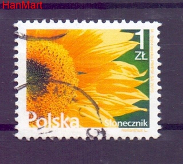Znaczek Polska 2015 Stemplowane