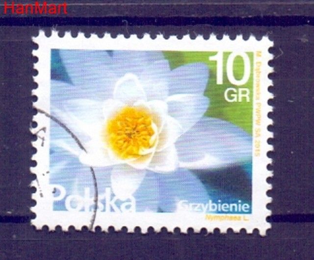 Znaczek Polska 2015 Stemplowane