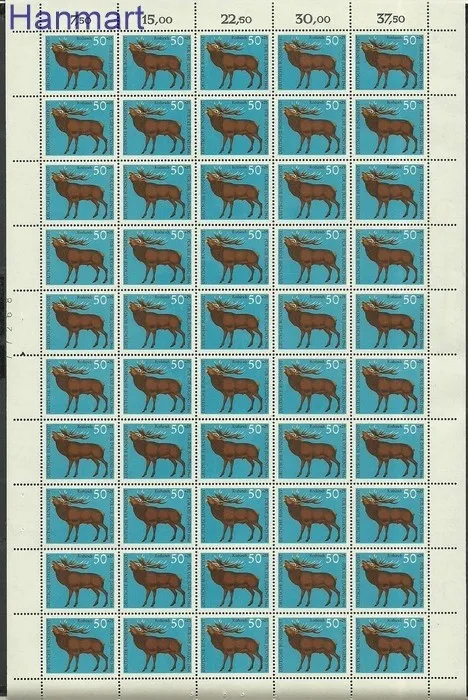 Znaczek Niemcy 1966 Mi 511-514 Czyste **