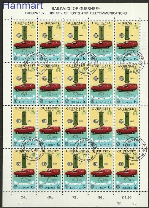 Znaczek Guernsey 1979 Mi 189-190 Stemplowane