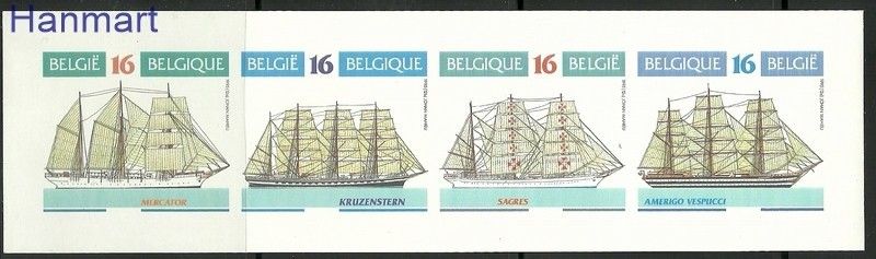 Znaczek Belgia 1995 Mi h-blatt 2660-2663B Czyste **