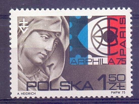 Znaczek Polska 1975 Mi 2369 Fi 2221 Czyste **