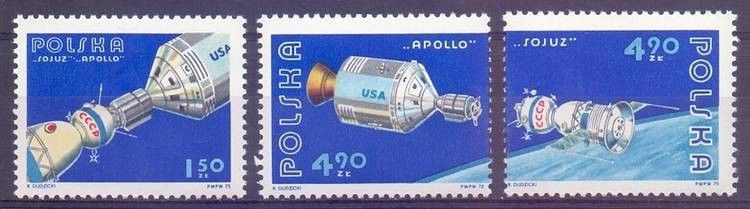 Znaczek Polska 1975 Mi 2386-2388 Fi 2239-2241 Czyste **