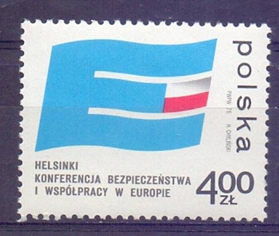 Znaczek Polska 1975 Mi 2391 Fi 2244 Czyste **