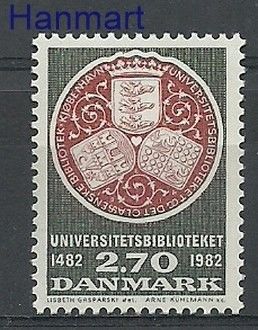 Znaczek Dania 1982 Mi 766 Czyste **