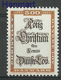 Znaczek Dania 1983 Mi 784 Czyste **