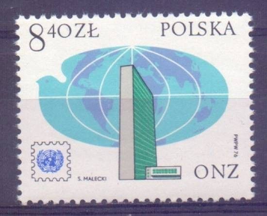 Znaczek Polska 1976 Mi 2451 Fi 2304 Czyste **