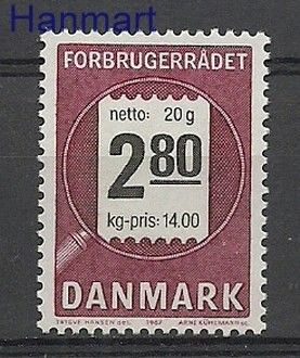 Znaczek Dania 1987 Mi 890 Czyste **