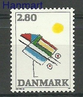 Znaczek Dania 1987 Mi 901 Czyste **