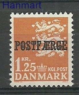 Znaczek Dania 1965 Mi pos 40 Czyste **