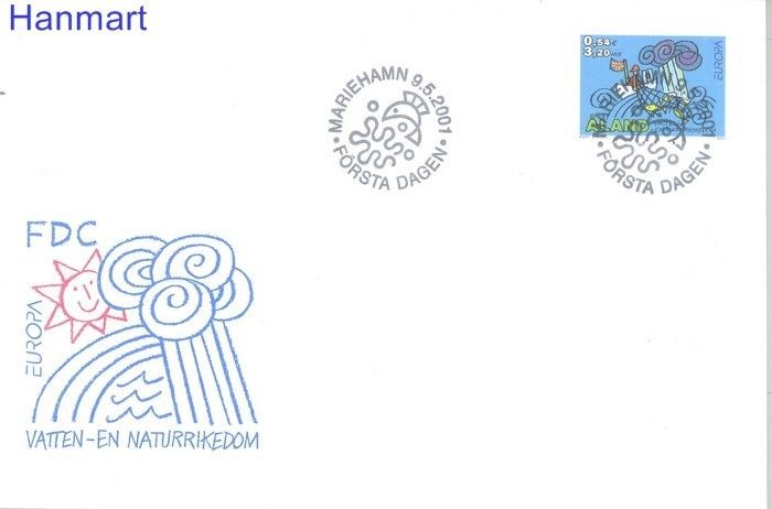 Znaczek Wyspy Alandzkie 2001 Mi 191 FDC