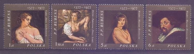 Znaczek Polska 1977 Mi 2497-2500 Fi 2350-2353 Czyste **