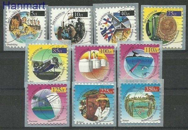 Znaczek Antyle Holenderskie 1999 Mi 1016-1025 Stemplowane