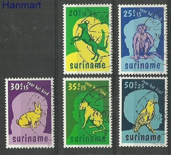Znaczek Surinam 1977 Stemplowane