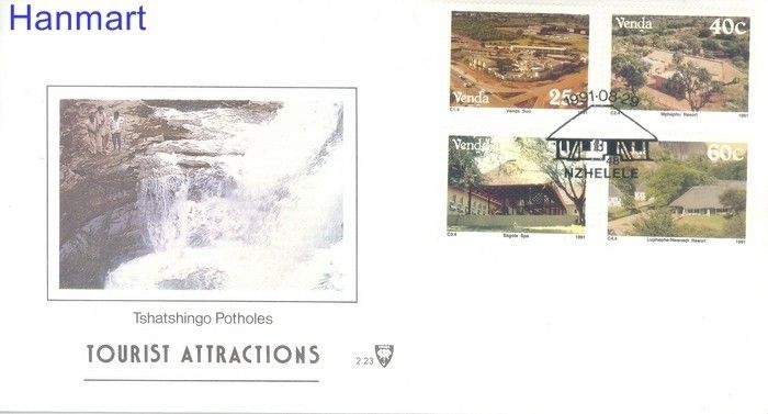 Znaczek Venda 1991 Mi 225-228 FDC