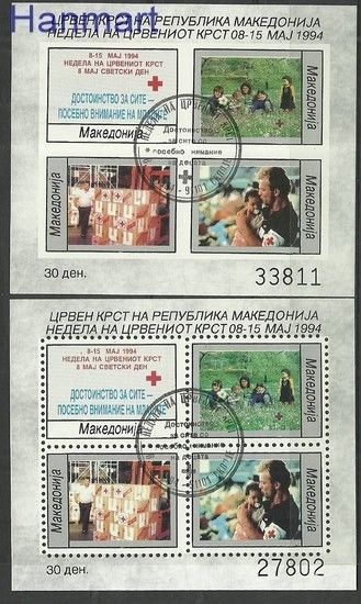 Znaczek Macedonia 1994 Stemplowane