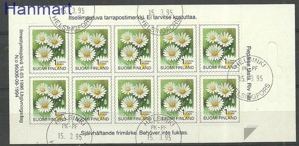 Znaczek Finlandia 1995 Mi fol 1296 Stemplowane