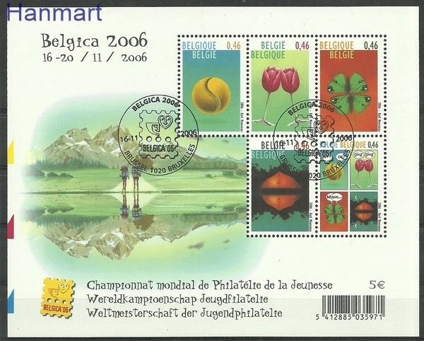 Znaczek Belgia 2006 Mi bl 112 Stemplowane