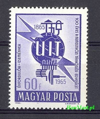 Znaczek Węgry 1965 Mi 2124 Czyste **
