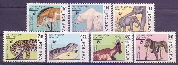 Znaczek Polska 1978 Mi 2584-2590 Fi 2437-2443 Czyste **
