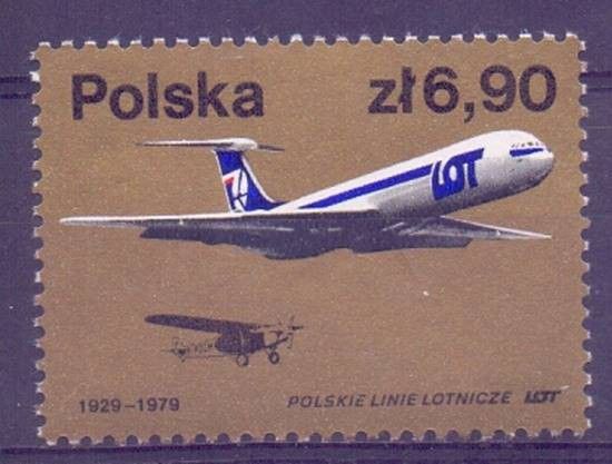 Znaczek Polska 1979 Mi 2602 Fi 2455 Czyste **