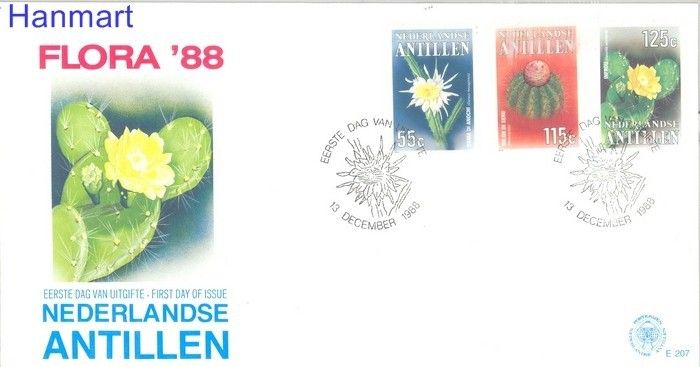 Znaczek Antyle Holenderskie 1988 FDC