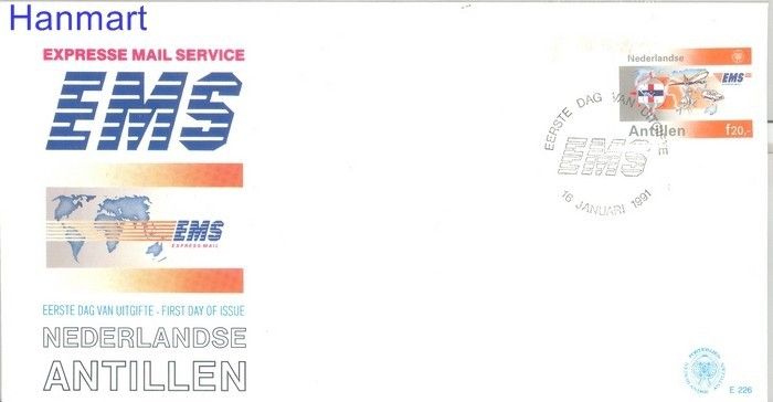 Znaczek Antyle Holenderskie 1991 Mi 708 FDC