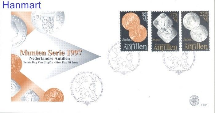 Znaczek Antyle Holenderskie 1997 Mi 930-932 FDC