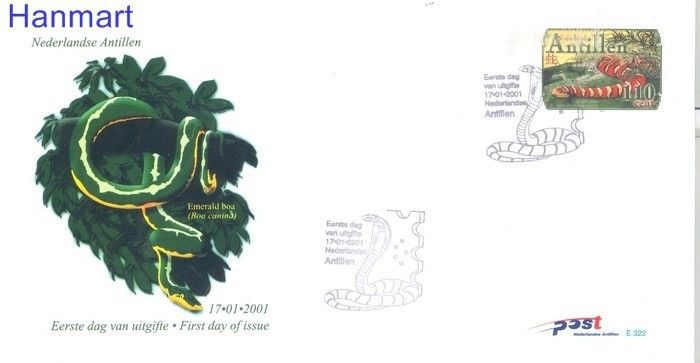 Znaczek Antyle Holenderskie 2001 Mi 1088 FDC