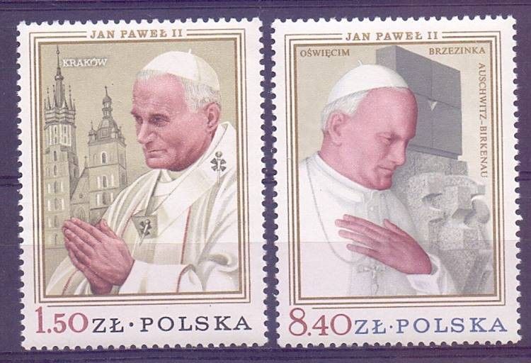 Znaczek Polska 1979 Mi 2629-2630 Fi 2482-2483 Czyste **
