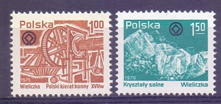Znaczek Polska 1979 Mi 2638-2639 Fi 2490-2491 Czyste **