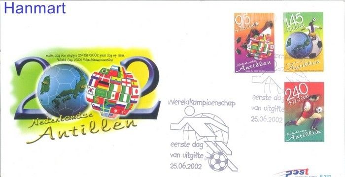 Znaczek Antyle Holenderskie 2002 Mi 1143-1145 FDC