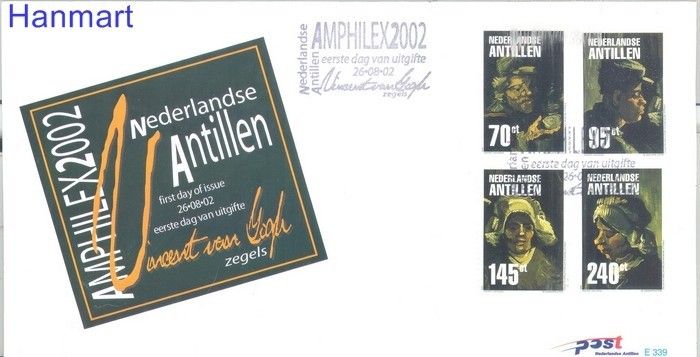 Znaczek Antyle Holenderskie 2002 Mi 1150-1153 FDC
