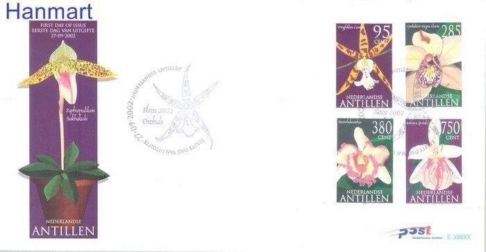 Znaczek Antyle Holenderskie 2002 Mi 1155-1158 FDC