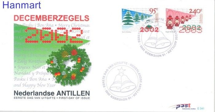 Znaczek Antyle Holenderskie 2002 Mi 1163-1164 FDC