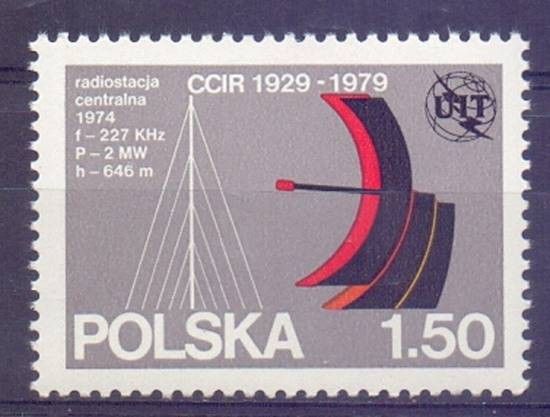 Znaczek Polska 1979 Mi 2647 Fi 2499 Czyste **