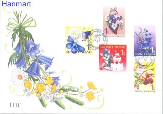 Znaczek Finlandia 2014 Mi 2296-2300 FDC