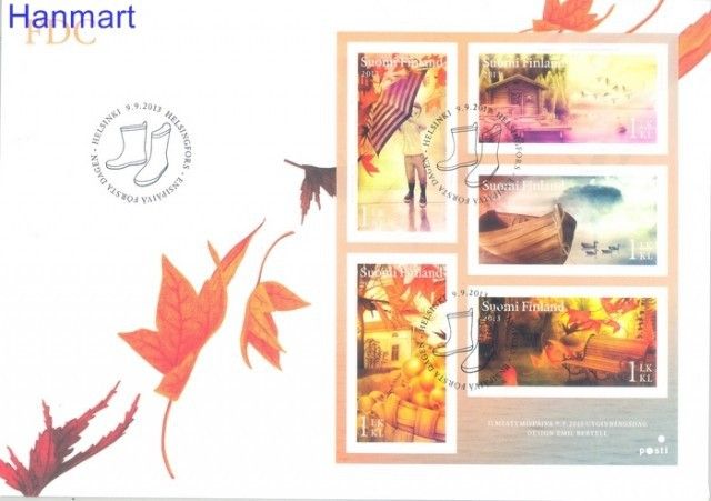 Znaczek Finlandia 2013 Mi bl 79 FDC